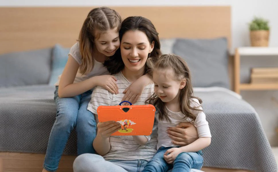 2025 New 7 Inch 5G WiFi Kids' Tablets Quad Core 4GB RAM 64GB ROM Android Learning Education Tablet PC Children's Favorite Gifts