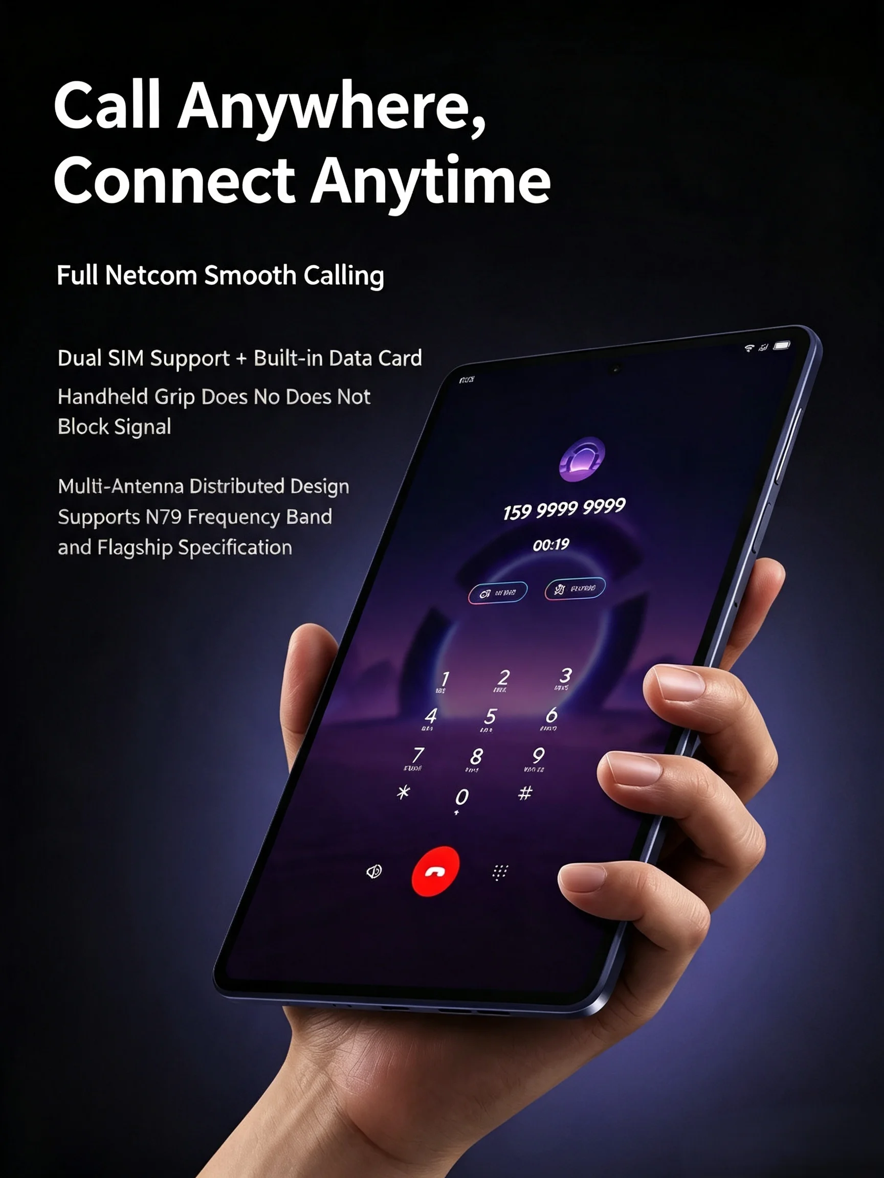 Original Lenovo Legion Y700 Wuji Gaming Tablet 8.4" 2560*1600 OLED 7470mAh 68W Fast Charge 5G SIM Call Tablet PC 50MP RGB Halo
