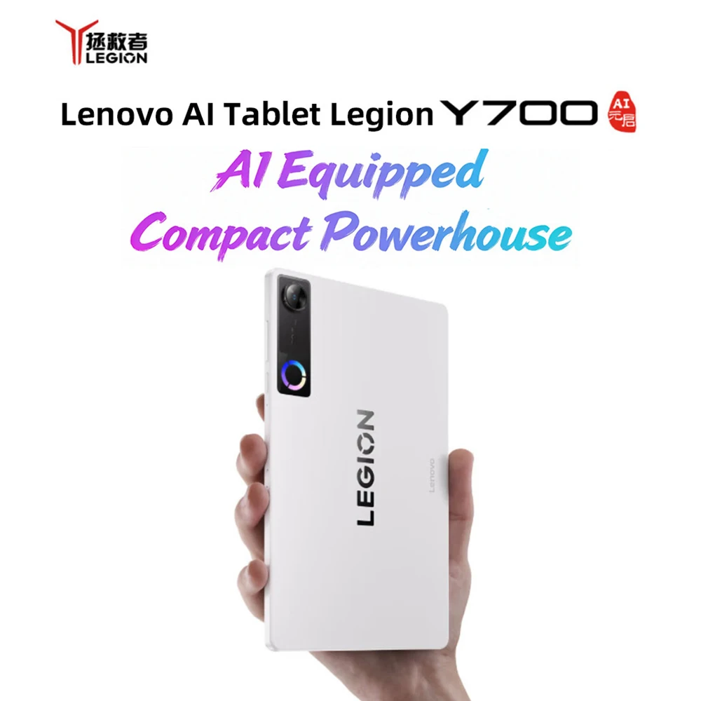 Original Lenovo Legion Y700 2026 5th Gen Gaming Tablet PC 8.8'' TB323FU Snapdragon 8 Elite Gen 5 165Hz Display 9000mAh Battery