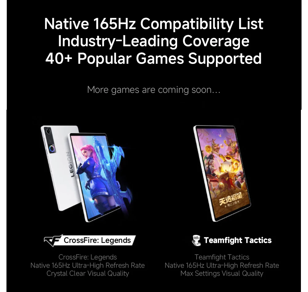 NEW 2026 Lenovo Legion Y700 Gen 5 AI Gaming Tablet TB323FU 8.8" 165Hz Display Snapdragon 8 Elite 9000mAh 256GB 512GB ROM PC