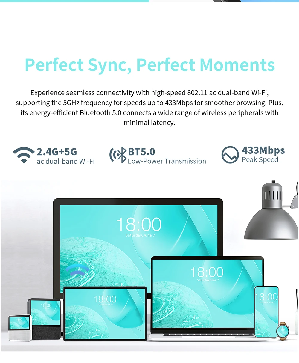 ODEA S11 Tablet 16GB(6GB+10GB) RAM 256GB ROM 11" 1920x1200 IPS T606 8-core Android 14 8000mAh Type-C GPS 4G LTE By Teclast