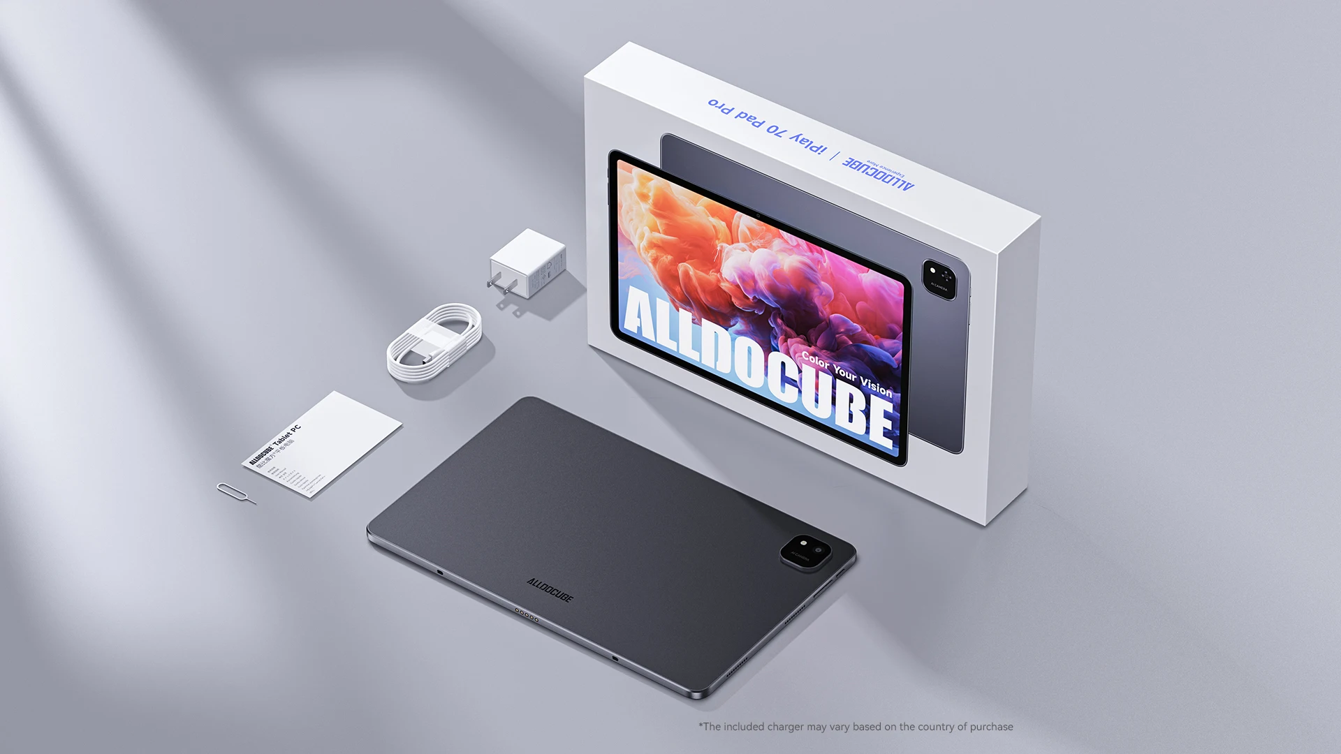 ALLDOCUBE iPlay 70 Pad Pro 12.1'' 2.5K 90Hz Dsiplay MTK G100 16GB RAM 128GB ROM 10000mAh 4G LTE Android 16 Tablet