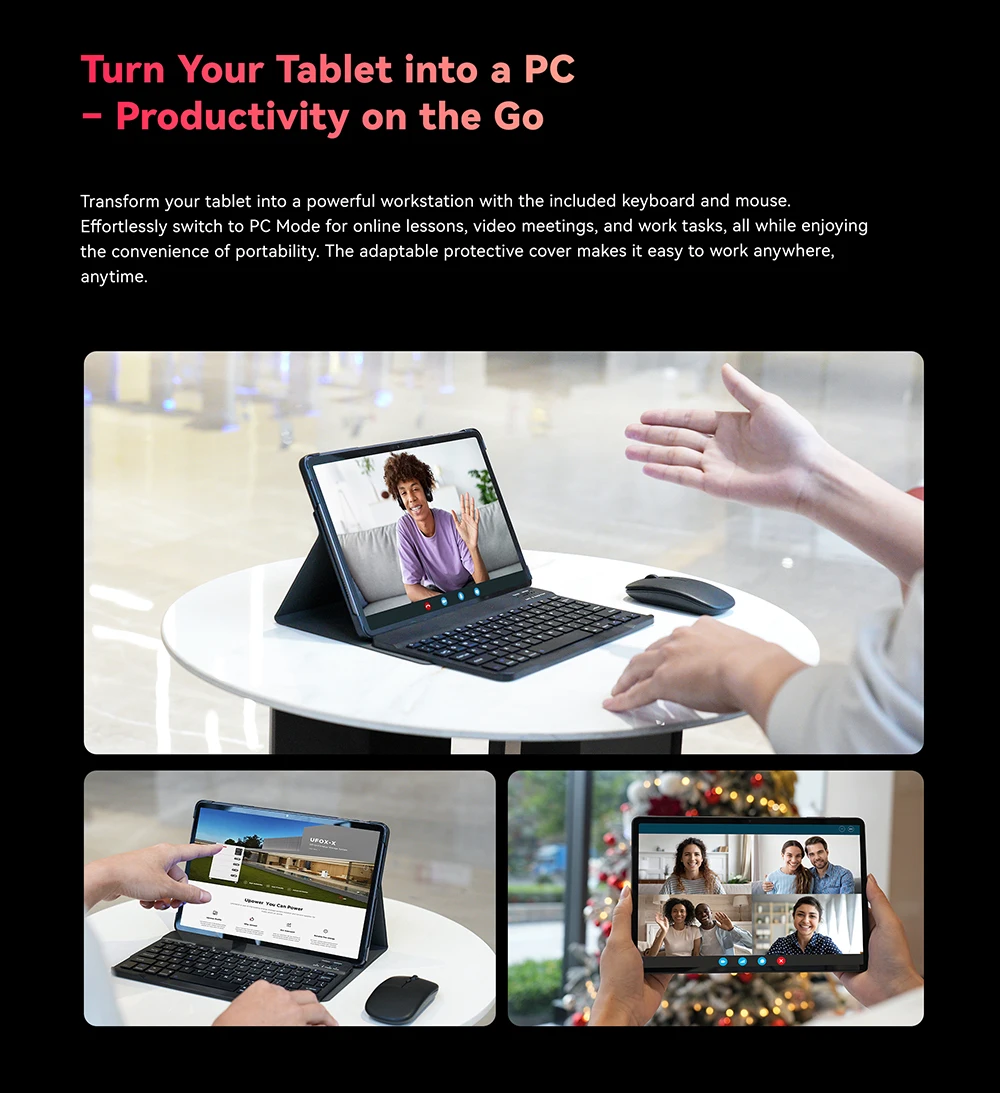 [Shipping from Poland] Cubot [Tab 70] Tablet 16Gb(6+10) Ram 128Gb Rom 8200Mah 10.95" Hd+ Screen Android 14 Octa-Core Face Id Pad