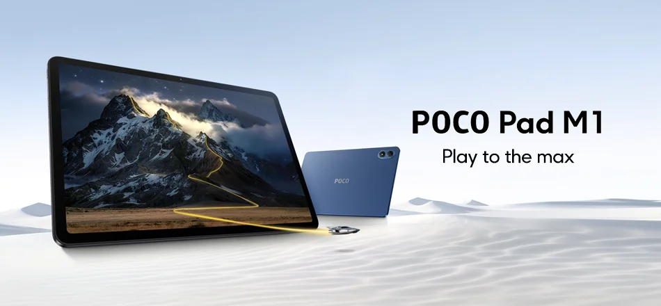 Original POCO Pad M1 Global Version Snapdragon 7s Gen 4 Tablet 12.1" 2.5K 120Hz Display 12000mAh Battery 27W Reverse Charge