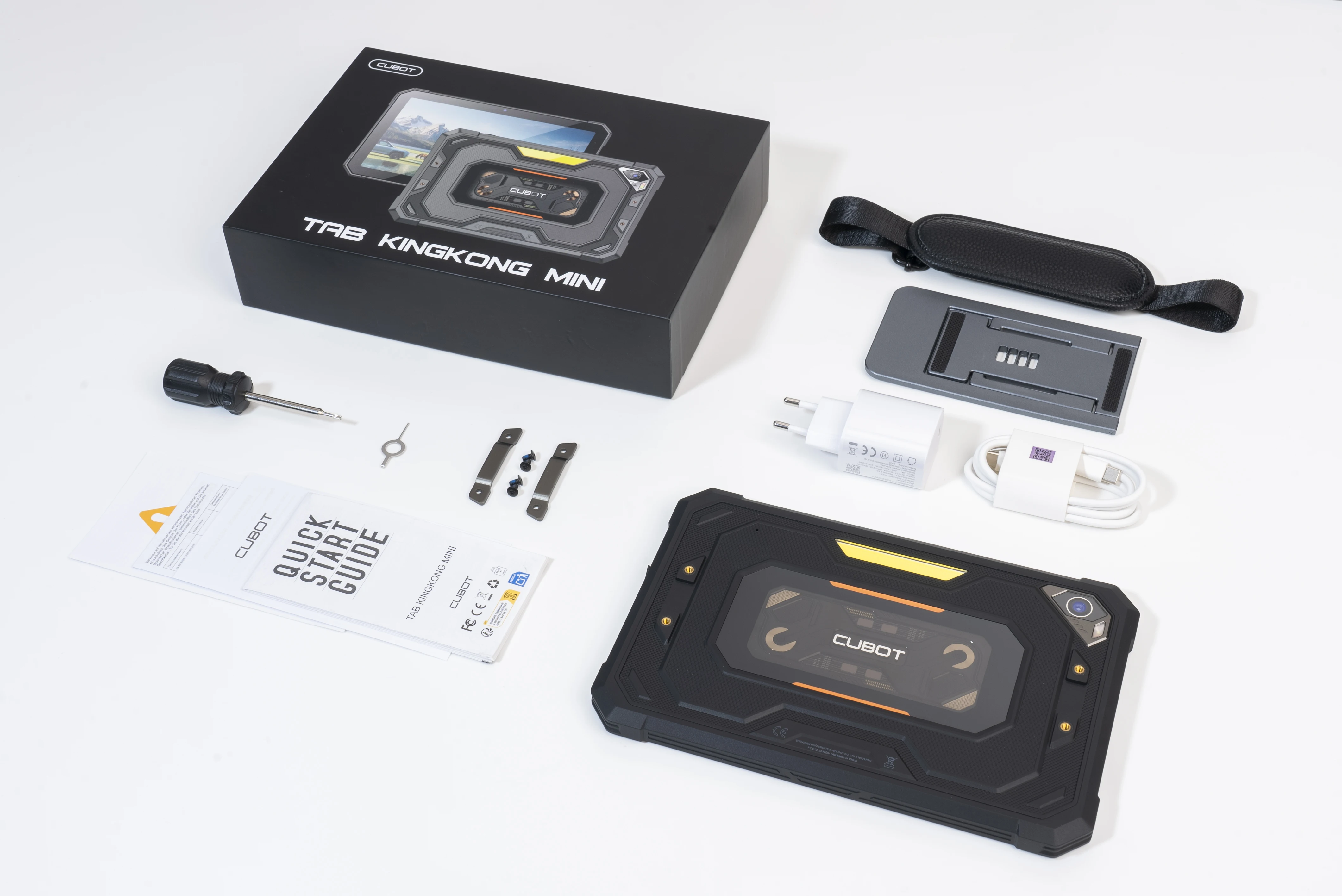 [Shipping From Poland] Cubot Tab KingKong Mini 16GB(6+10) 128GB 10200mAh Android 15 Rugged Tablet 8.68'' 90Hz Camping Light 48MP