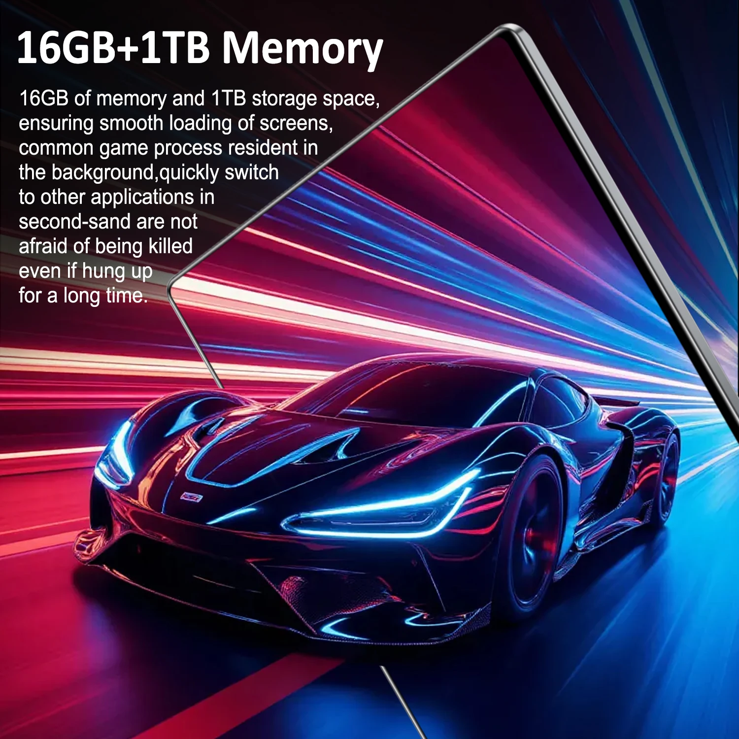 16GB 1TB 20256 Global New 10.36 inch tablet Android 13 14 core 4K HD 5G WIFI Bluetooth WPS 20000mAh tablets