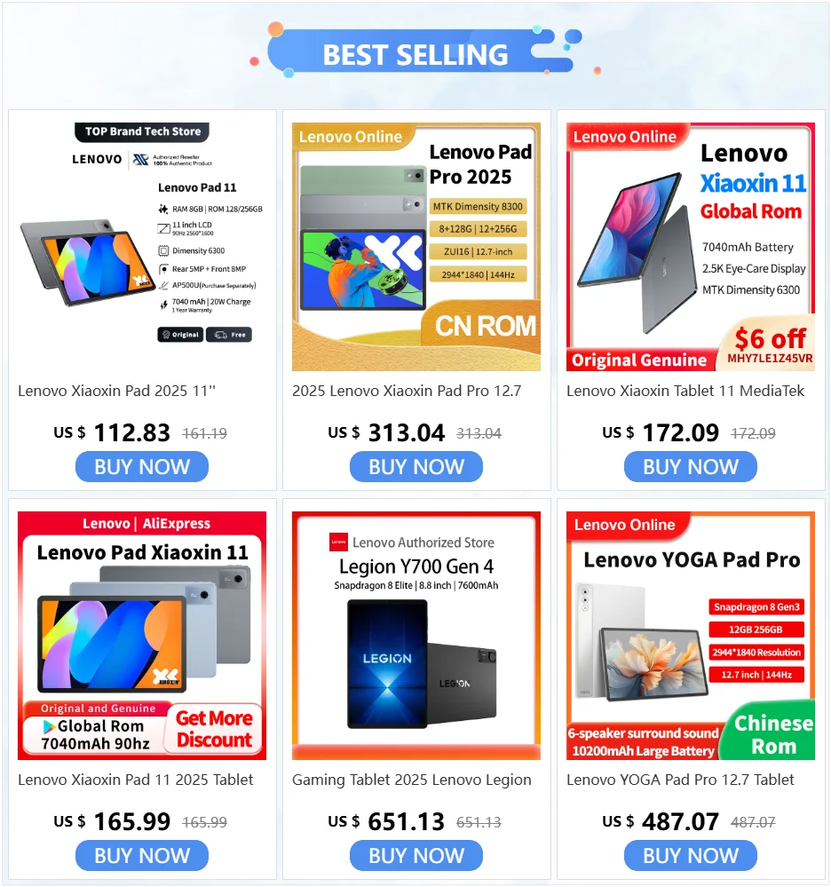 Original New CN Lenovo Legion Y700 4thGen 8.8" 165Hz High Refresh Rate Gaming Tablet PC Snapdragon 8 Elite 7600mAh 68W Charging