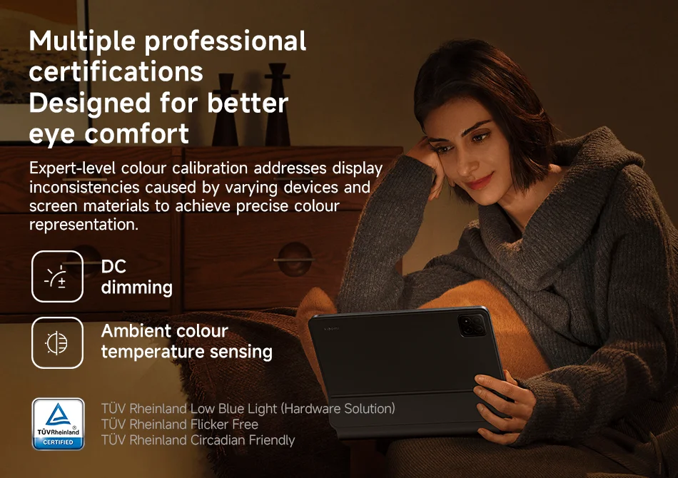 Xiaomi Pad 7 Global Version Mi Tablet Snapdragon 7+ Gen 3 3.2K 144Hz 3200×2136 Dispaly 8850mAh Battery 45W Turbo Charging