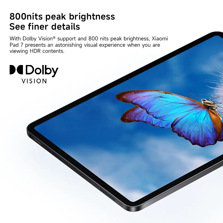 Xiaomi Pad 7 Global Version Mi Tablet Snapdragon 7+ Gen 3 3.2K 144Hz 3200×2136 Dispaly 8850mAh Battery 45W Turbo Charging