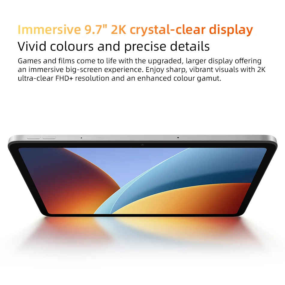 Xiaomi Redmi Pad 2 9.7 Global Version 120Hz 2048 X 1280 Display Snapdragon 6s 4G Gen 2 7600mAh Massive Battery 18W Fast Charging