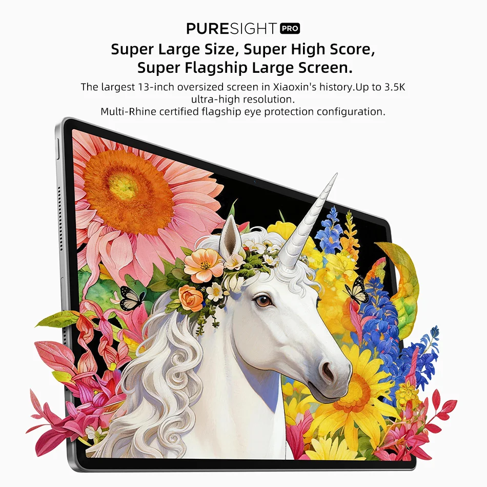 New Lenovo Xiaoxin Pad Pro 13 Snapdragon 8s Gen 4 13'' 144Hz 3.5K Display 10200mAh 45W Charger Android WiFi BT6.0 Tablet TB376FC