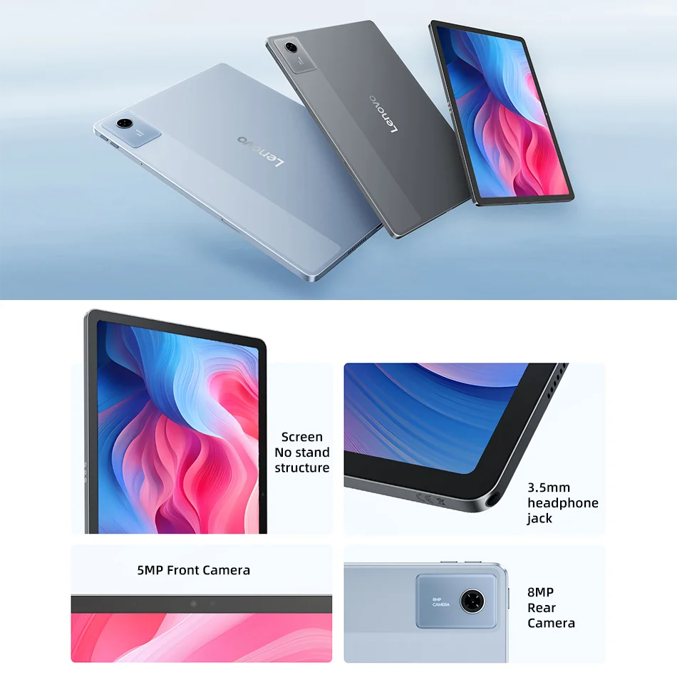 Lenovo Xiaoxin Pad 11 Tablet 128GB/256GB Global ROM MediaTek Dimensity 6300 11" 2.5K LCD Display 8MP Camera 7040mAh