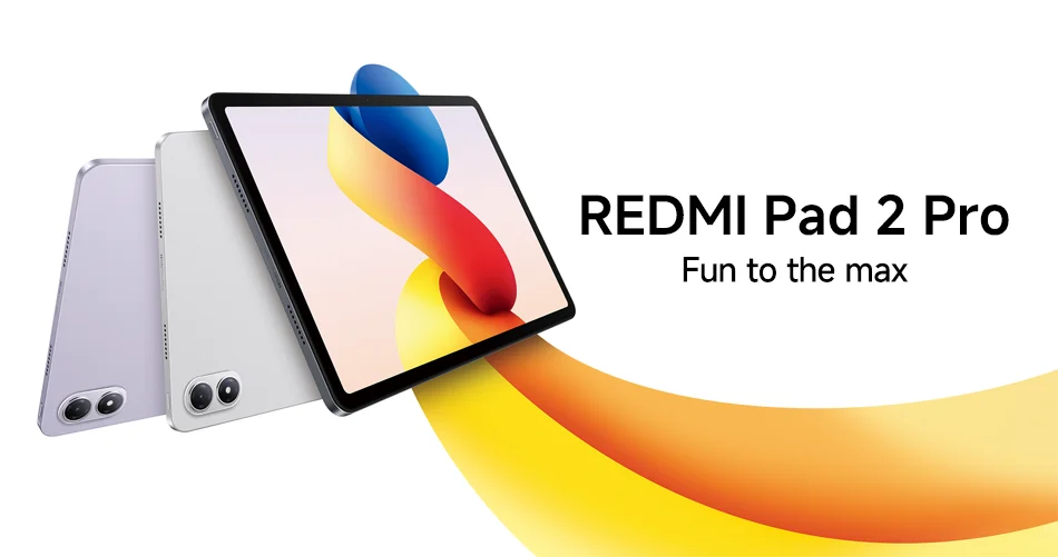 Global Version Xiaomi Redmi Pad 2 Pro Tablets 12000mAh 12.1" 2.5K 120Hz Display Snapdragon 7s Gen 4 33W Charging Dolby Atmos