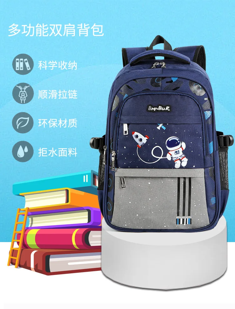 Kids Backpack Children School Bags for Boys Orthopedic School Backpack Waterproof Primary Schoolbag Book Bag Mochila Infantil