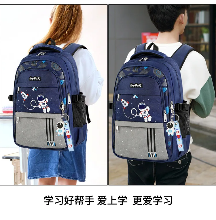 Kids Backpack Children School Bags for Boys Orthopedic School Backpack Waterproof Primary Schoolbag Book Bag Mochila Infantil