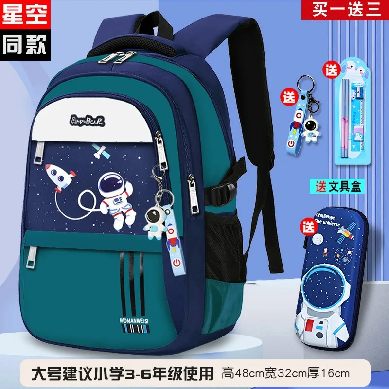 Kids Backpack Children School Bags for Boys Orthopedic School Backpack Waterproof Primary Schoolbag Book Bag Mochila Infantil