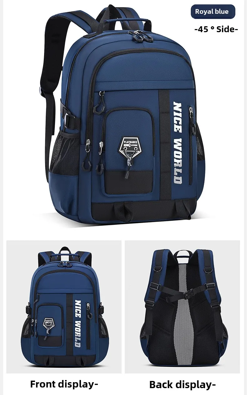 teenage school backpack for boys girls cool large bookbag student backpack with many pockets college middle high school bags