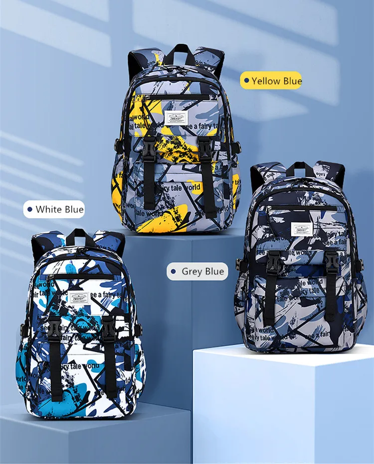 primary middle school bags for boys lightweight backpack large capacity bookbag waterproof backpack elementary student bagpack