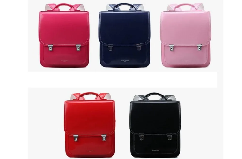 Randoseru backpack For Girls Japanese school bags for boys and girls Waterproof PU leather Japan School Bag Backpack for girls