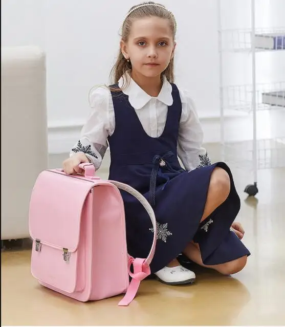 Randoseru backpack For Girls Japanese school bags for boys and girls Waterproof PU leather Japan School Bag Backpack for girls