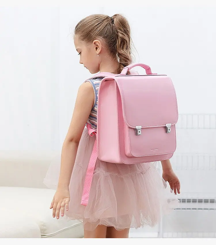 Randoseru backpack For Girls Japanese school bags for boys and girls Waterproof PU leather Japan School Bag Backpack for girls