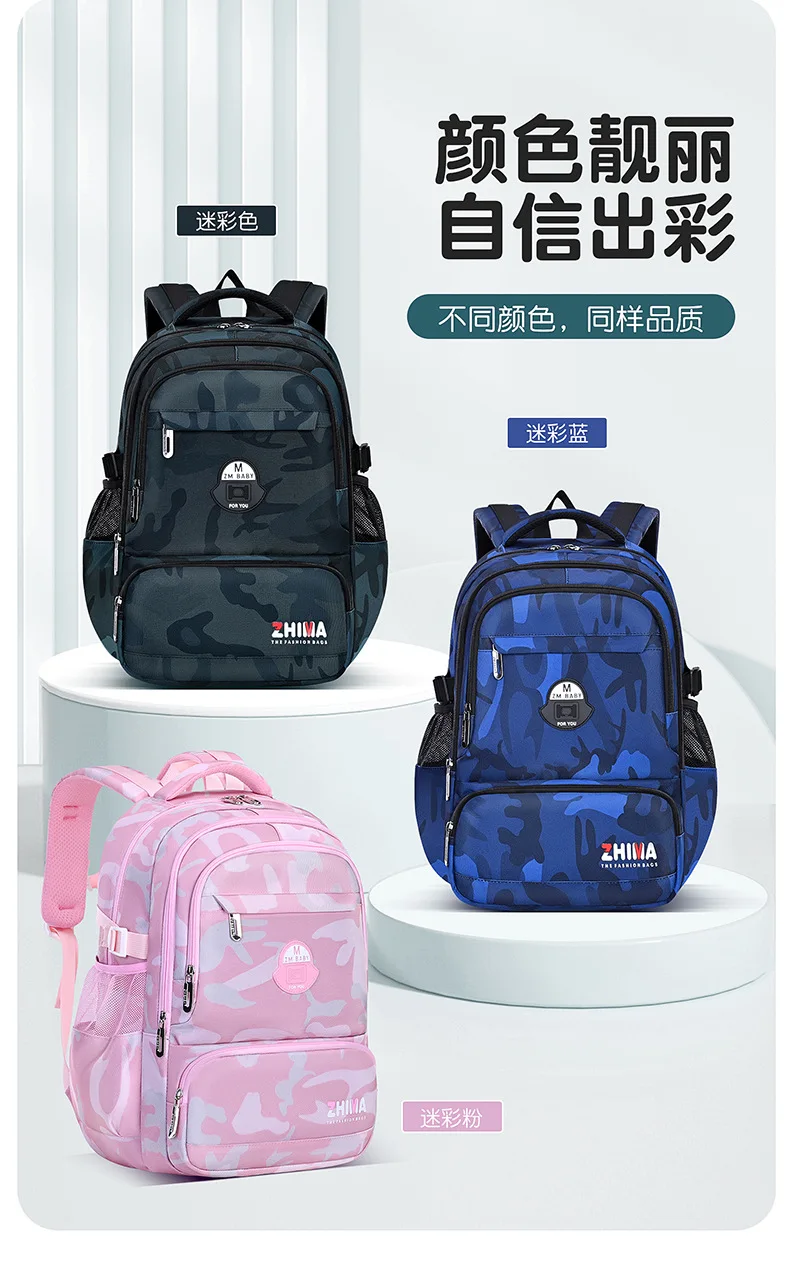2025 Waterproof Children School Bags For Girls Boys Kids Backpack Orthopedic Backpack Schoolbag Primary School Backpack Mochila
