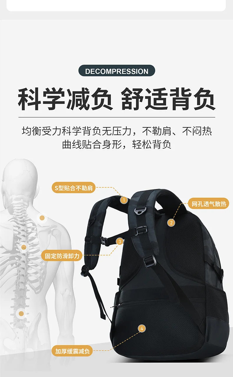 Teenage Boys School Bags High Middle School Students Backpack Back To School Laptop Backpack Travel Backpack Schoolbag Book Bag
