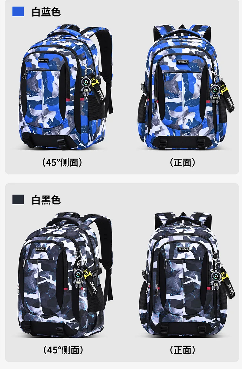 Teenage Boys School Bags High Middle School Students Backpack Back To School Laptop Backpack Travel Backpack Schoolbag Book Bag