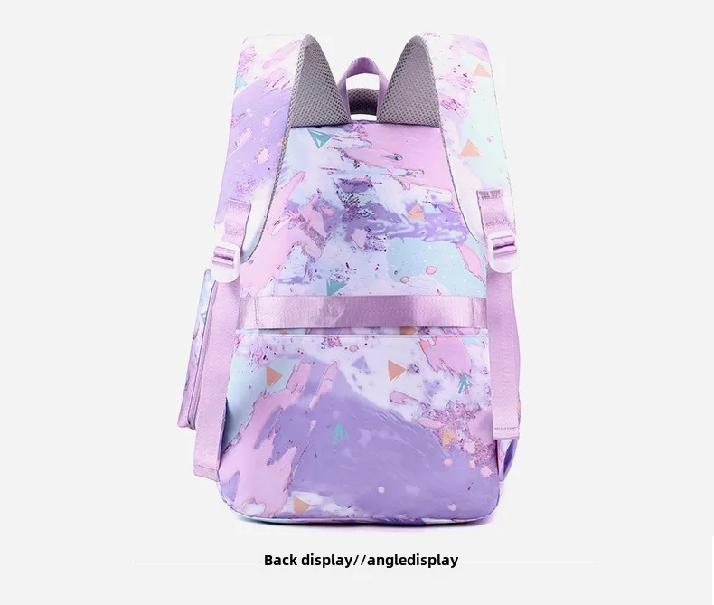 3pcs/set Kids School Backpack for Girls Boys Lunch bag pencil bag set Elementary Middle High School Bags Students Bookbag