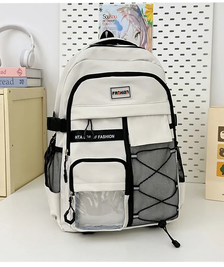 Children School Bags for Teenage Boys Girls Lightweight Junior High School Backpacks Kids Students Schoolbag Large Grade 3-9