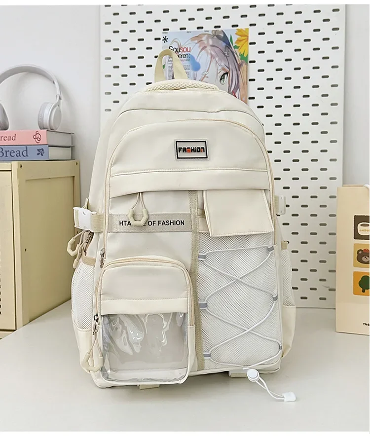 Children School Bags for Teenage Boys Girls Lightweight Junior High School Backpacks Kids Students Schoolbag Large Grade 3-9