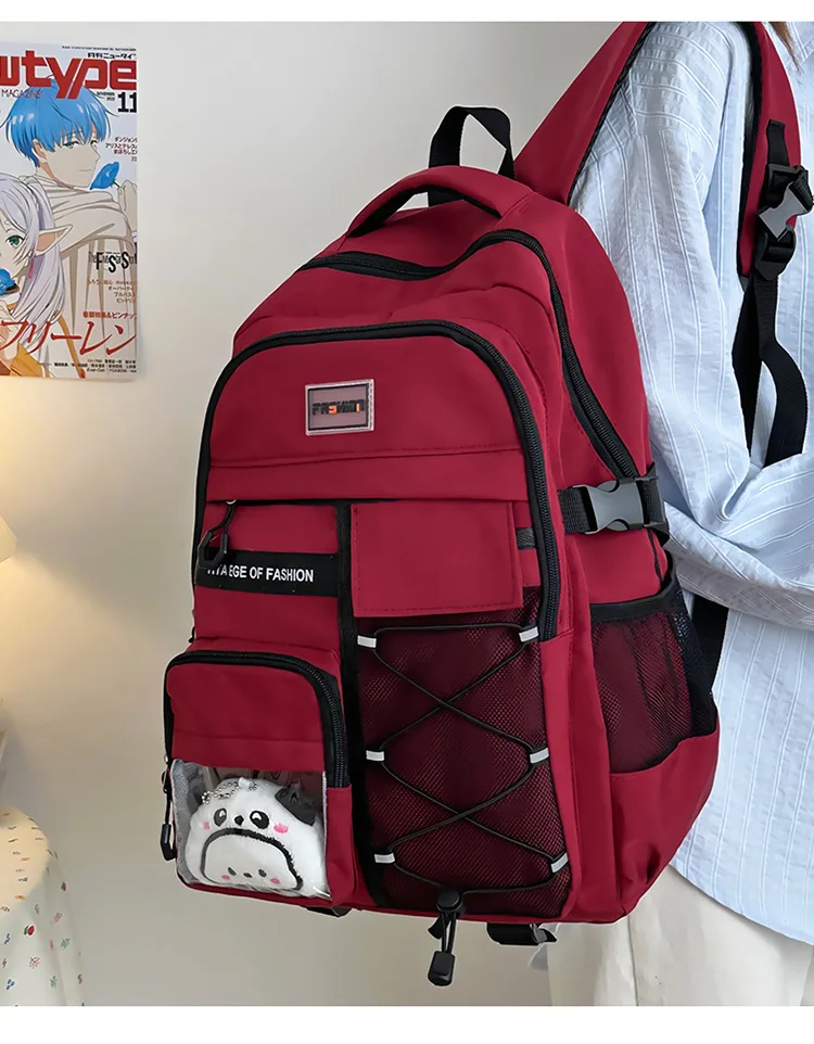 Children School Bags for Teenage Boys Girls Lightweight Junior High School Backpacks Kids Students Schoolbag Large Grade 3-9