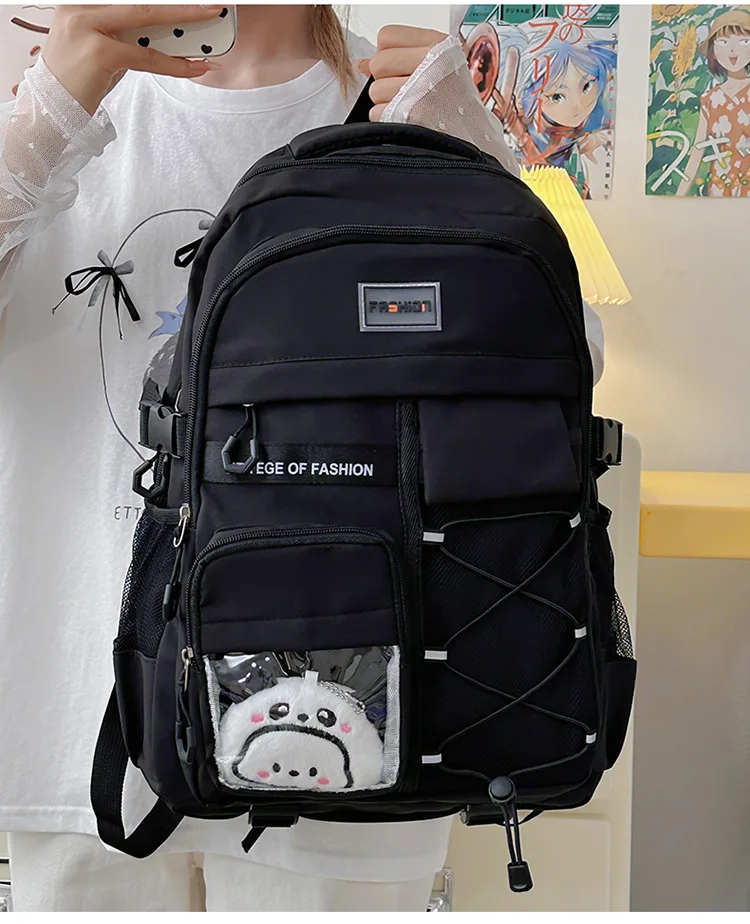 Children School Bags for Teenage Boys Girls Lightweight Junior High School Backpacks Kids Students Schoolbag Large Grade 3-9