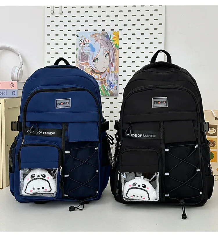 Children School Bags for Teenage Boys Girls Lightweight Junior High School Backpacks Kids Students Schoolbag Large Grade 3-9