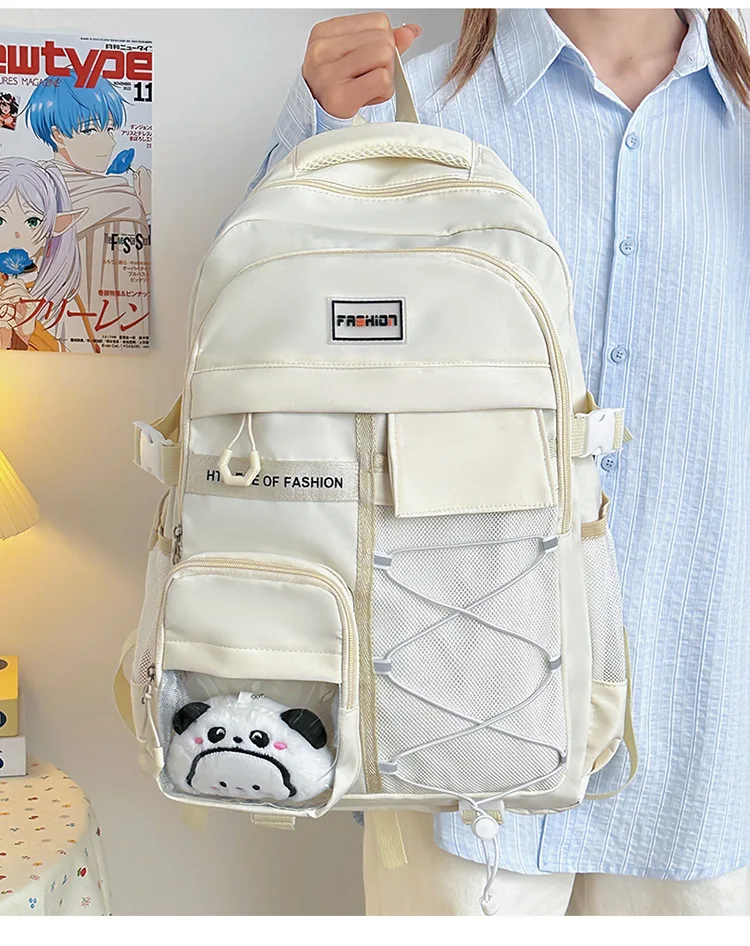 Children School Bags for Teenage Boys Girls Lightweight Junior High School Backpacks Kids Students Schoolbag Large Grade 3-9