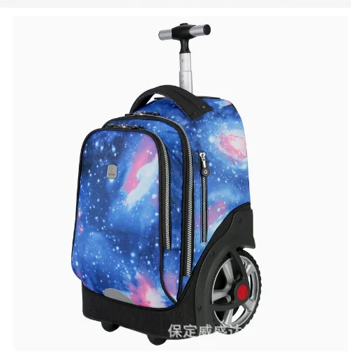 large wheels School Rolling Bags for teenagers travel trolley bags for Children wheeled bag bags for travel rolling bag wheels