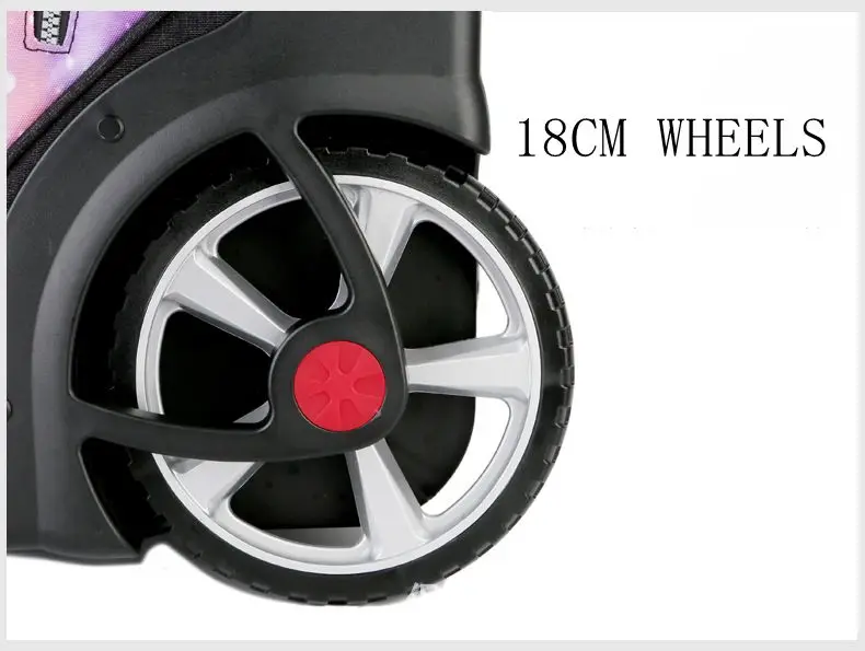 large wheels School Rolling Bags for teenagers travel trolley bags for Children wheeled bag bags for travel rolling bag wheels