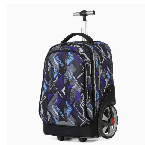 large wheels School Rolling Bags for teenagers travel trolley bags for Children wheeled bag bags for travel rolling bag wheels