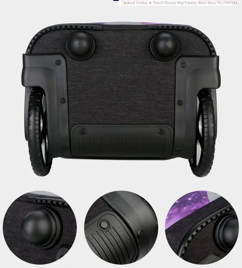 large wheels School Rolling Bags for teenagers travel trolley bags for Children wheeled bag bags for travel rolling bag wheels