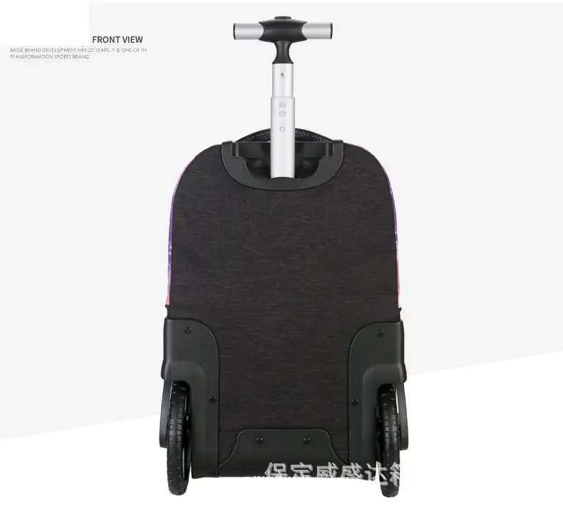 large wheels School Rolling Bags for teenagers travel trolley bags for Children wheeled bag bags for travel rolling bag wheels