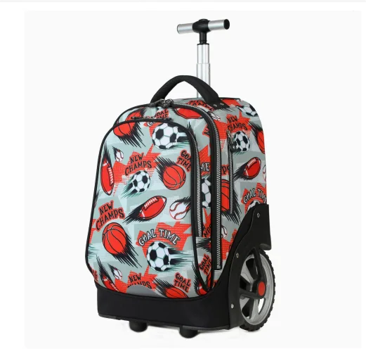 large wheels School Rolling Bags for teenagers travel trolley bags for Children wheeled bag bags for travel rolling bag wheels