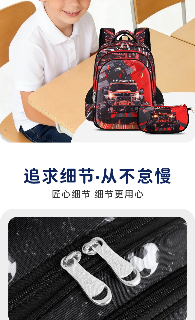 Kids Backpack 3D Cartoon Children School Bags Girls Boys Orthopedic School Backpack Waterproof Primary Schoolbag Book Bag