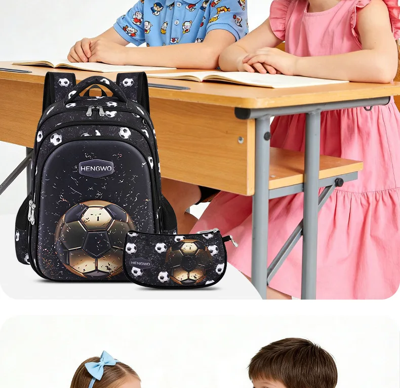 Kids Backpack 3D Cartoon Children School Bags Girls Boys Orthopedic School Backpack Waterproof Primary Schoolbag Book Bag