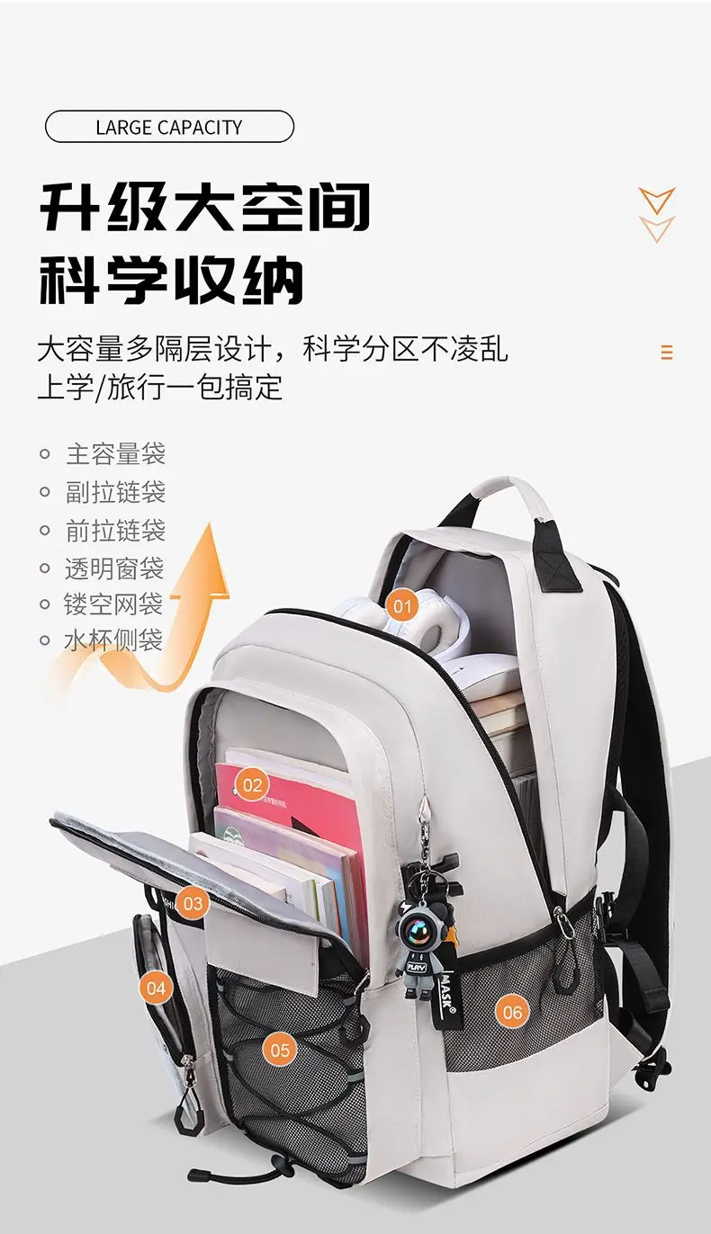 Children Orthopedics School Bags Kids Backpack Primary Schoolbag For Girls Boys Waterproof Travel Backpacks BookBag Mochila