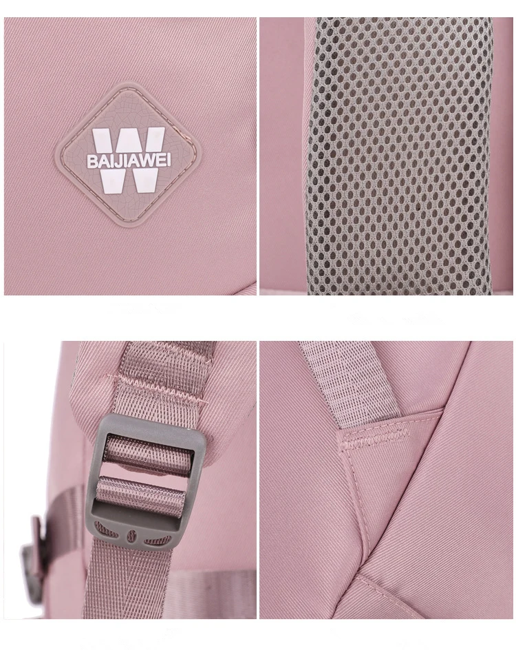 Multifunctional Women Travel Laptop Backpacks College Schoolbag For Teenage Girls Business Backpack Nylon School Bags Mochilas