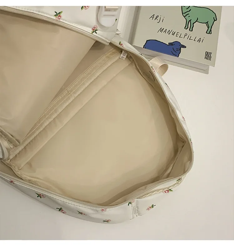 Cute Backpack Girls Fashion School Bag Large Capacity Student Schoolbag For Teenage Portable Travel Storage Bag for Kids Bookbag