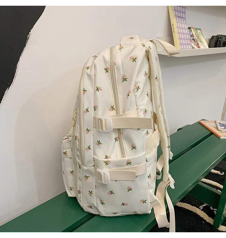 Cute Backpack Girls Fashion School Bag Large Capacity Student Schoolbag For Teenage Portable Travel Storage Bag for Kids Bookbag