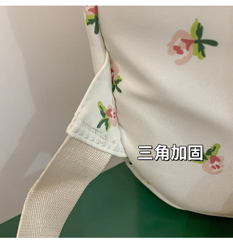 Cute Backpack Girls Fashion School Bag Large Capacity Student Schoolbag For Teenage Portable Travel Storage Bag for Kids Bookbag