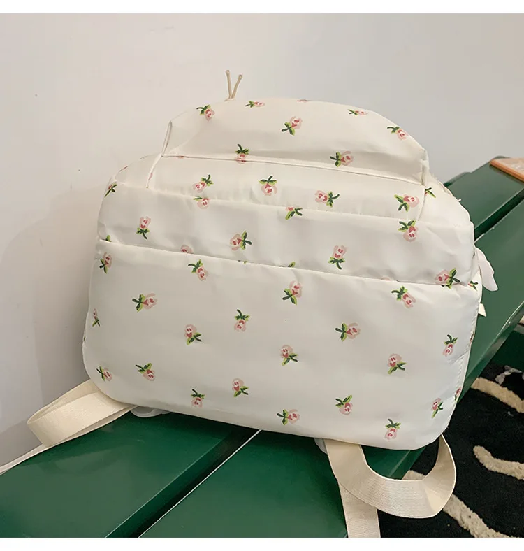 Cute Backpack Girls Fashion School Bag Large Capacity Student Schoolbag For Teenage Portable Travel Storage Bag for Kids Bookbag