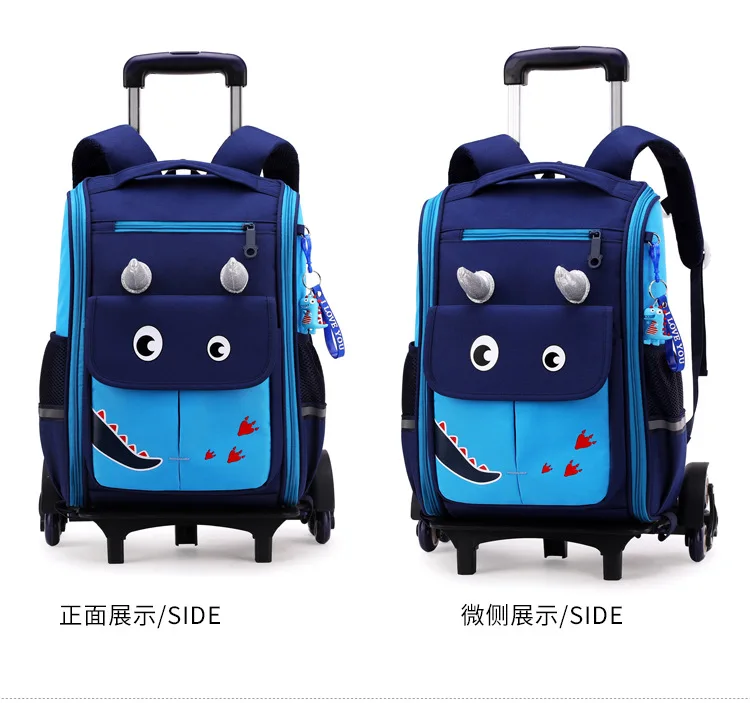 School Wheeled Backpack For Girls School Trolley Bags With Wheels School Rolling Backpack For Boys Wheeled Backpack Bag For Kids